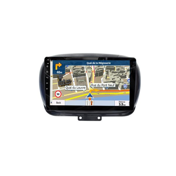 In Car Audio Video Fiat 500X Auto Navigation System