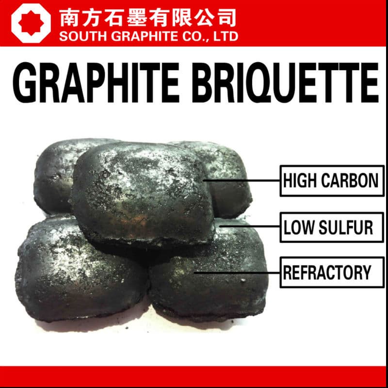 Amorphous Graphite Briquette