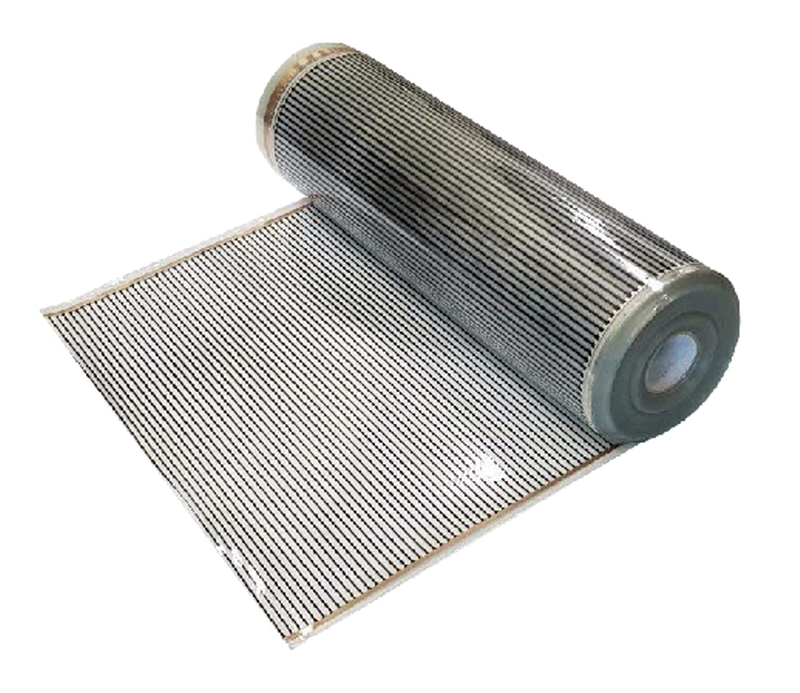 Window_attached translucent carbon heating film