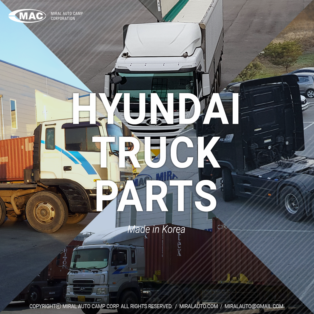 Spare parts for Hyundai Trucks