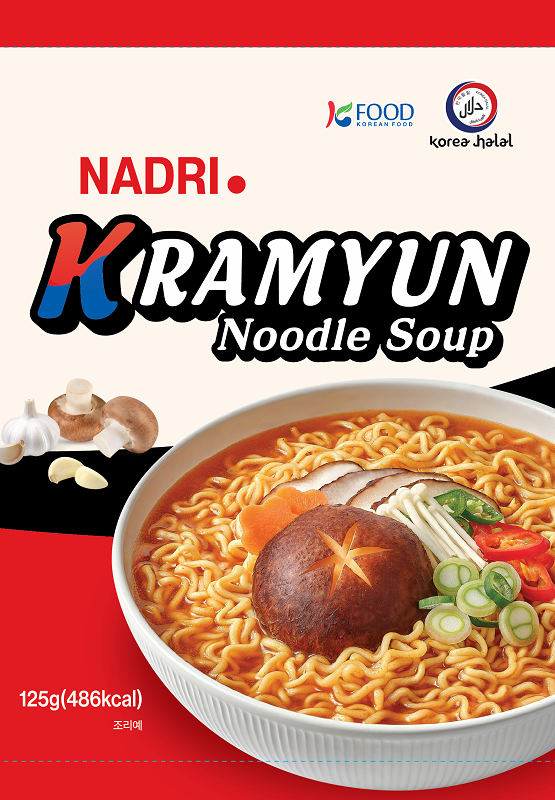 Halal Korean Ramen NADRI Ramyun K food