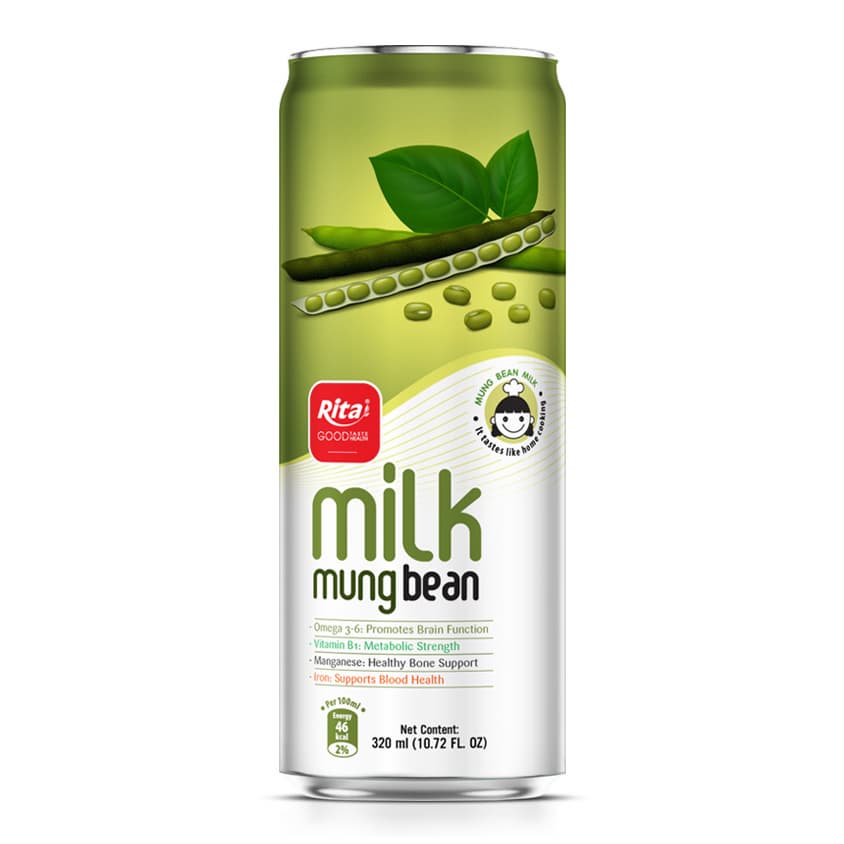 Wholasale Mung Bean Milk 320ml Can