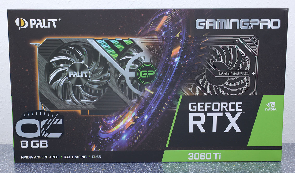 PALIT GeForce RTX 3060 Ti Dual 8GB GDDR6 GamingPro Non_LHR Graphics Cards