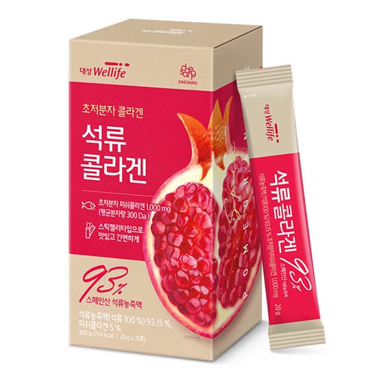 Pomegranate Collagen Jelly Stick