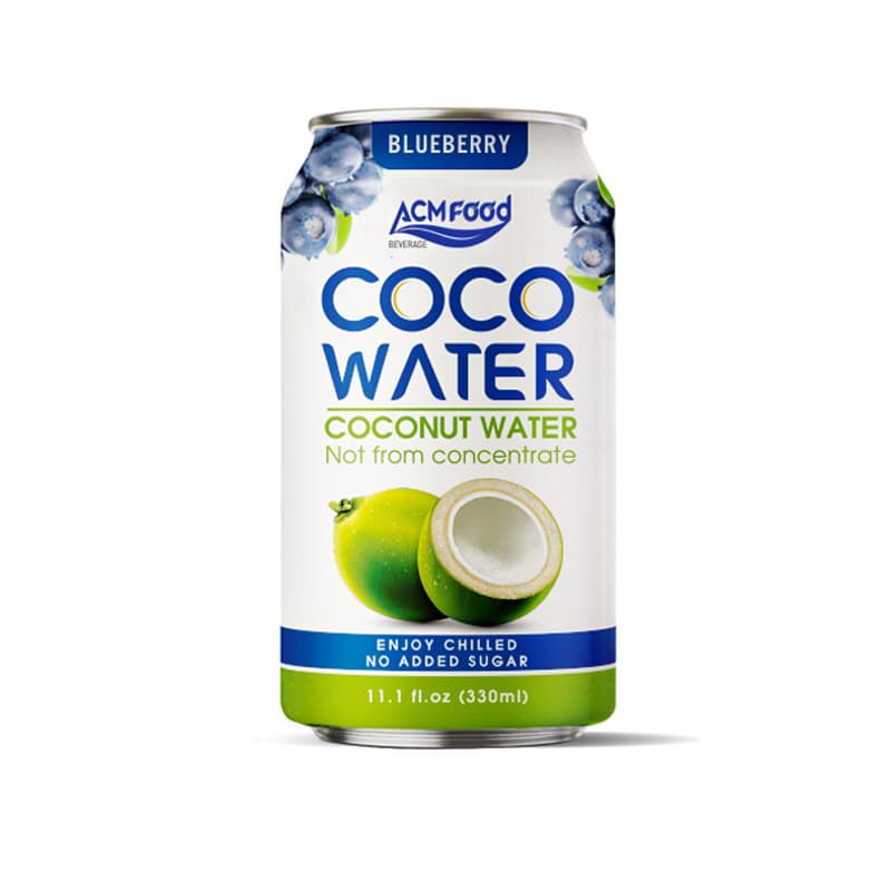 Coconut Water With Blueberry