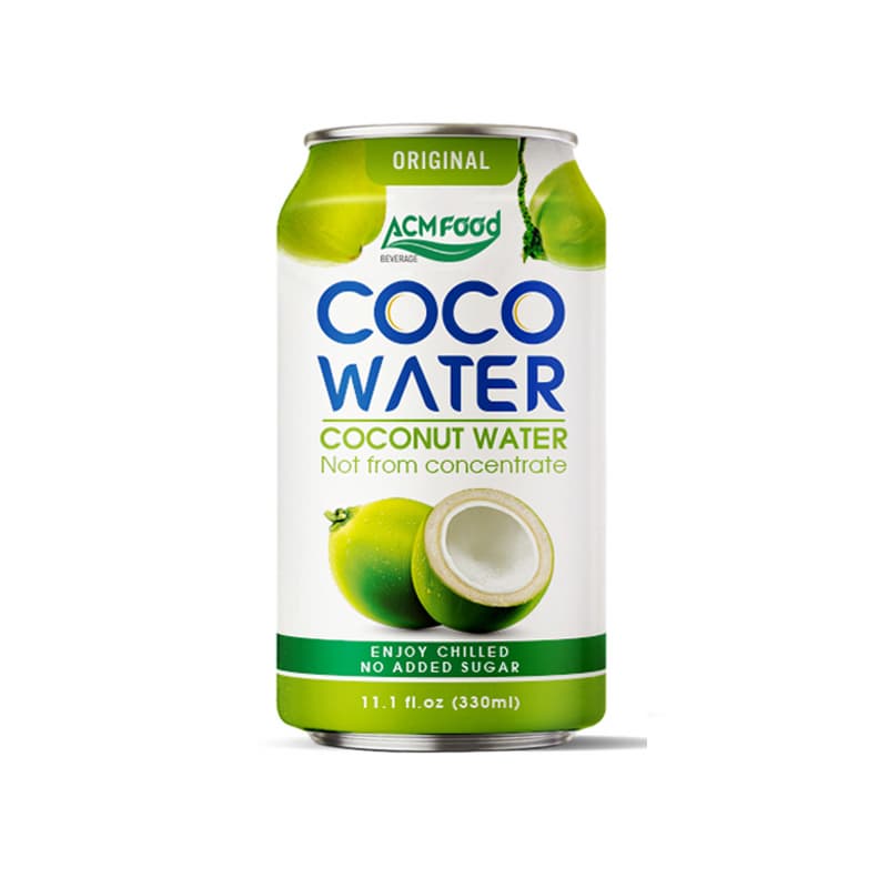 330ml ACM Original Coconut Water With Pulp No Add Sugar