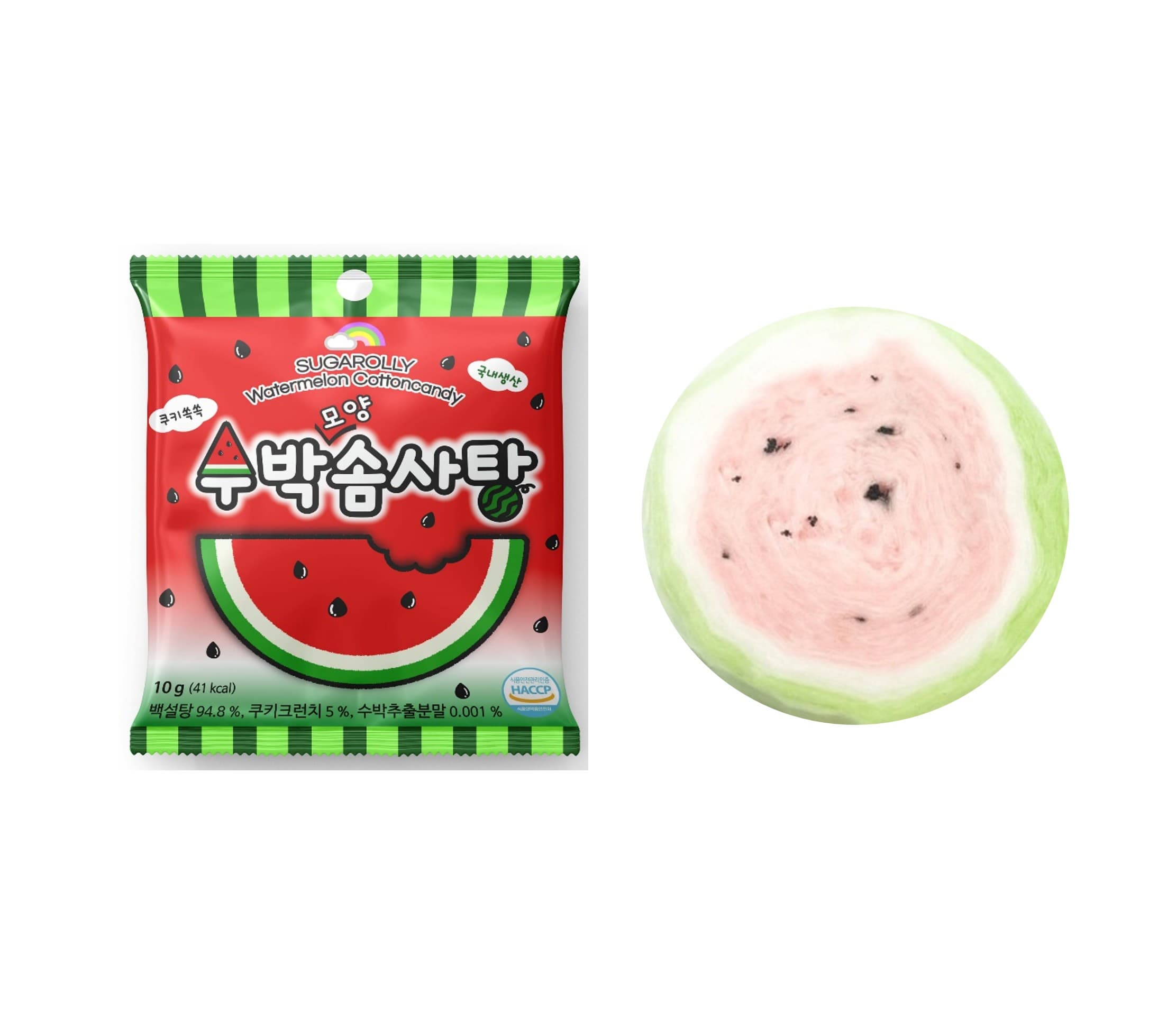 Watermelon Cotton Candy