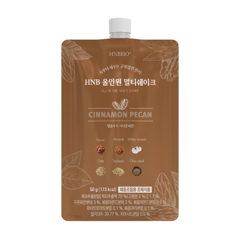 all in one multi shake  Cinnamon Pecan