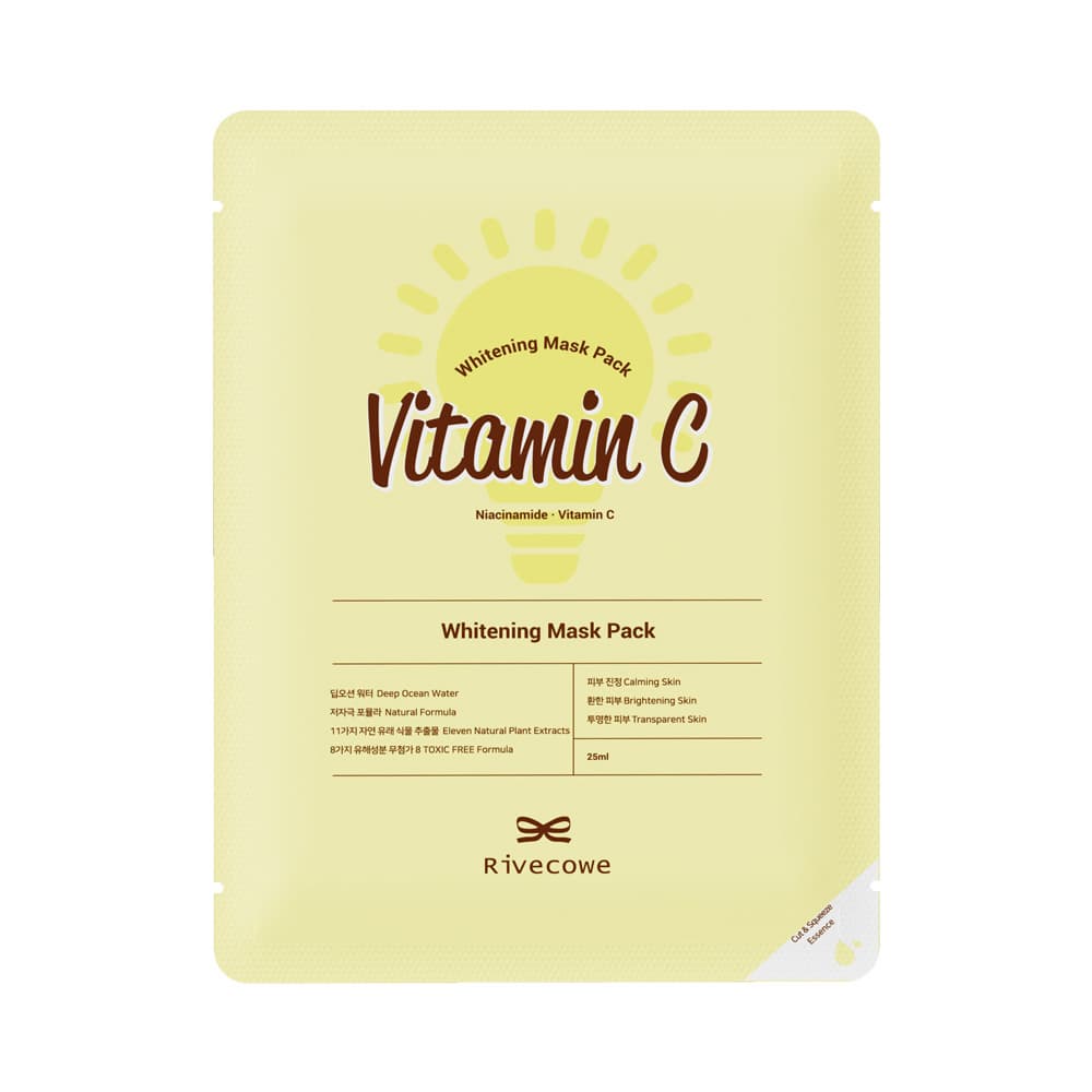 Rivecowe Vitamin C Whitening Mask Pack