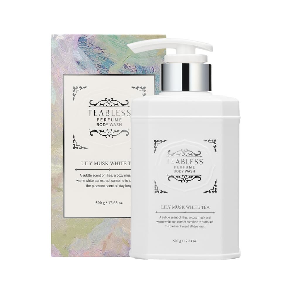 Teabless Lily Musk White Tea Perfume Body Wash 500g