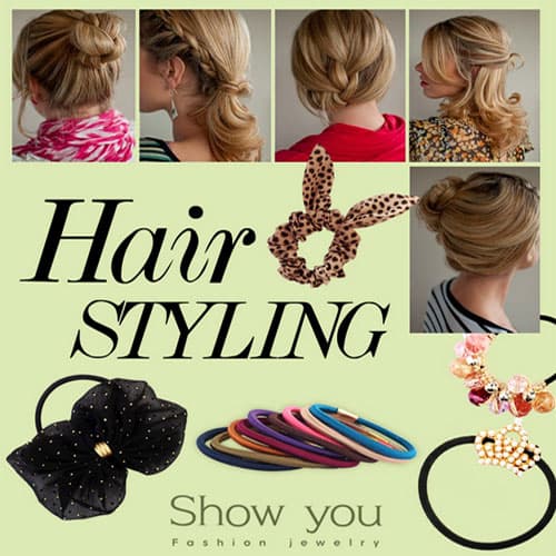 Fashion Pony tails Elastic Hair strings | tradekorea