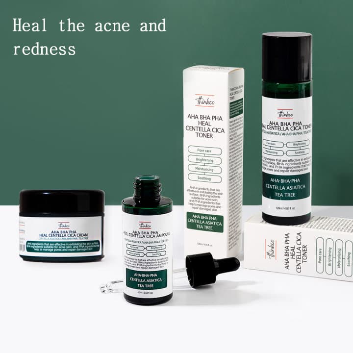 AHA BHA PHA Heal Skincare for Acne care