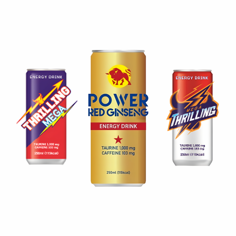 Korean Red Ginseng Energy Drink Carbonated Soda Drink 250ml