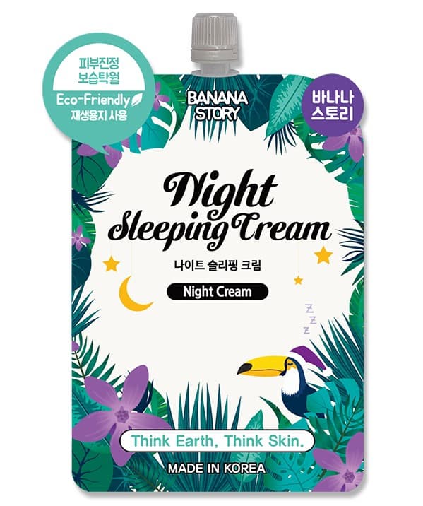 Banana Story Night Sleeping Cream