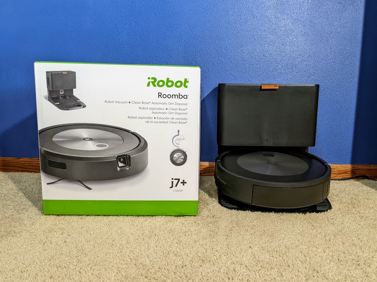 iRobot Roomba j7_ _7550_ Self_Emptying Robot Vacuum _ Uses PrecisionVision Navigation to Identify