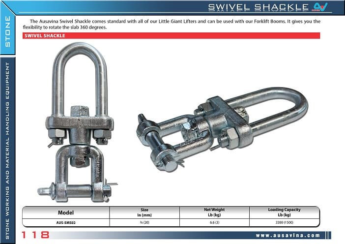 SWIVEL SHACKLE