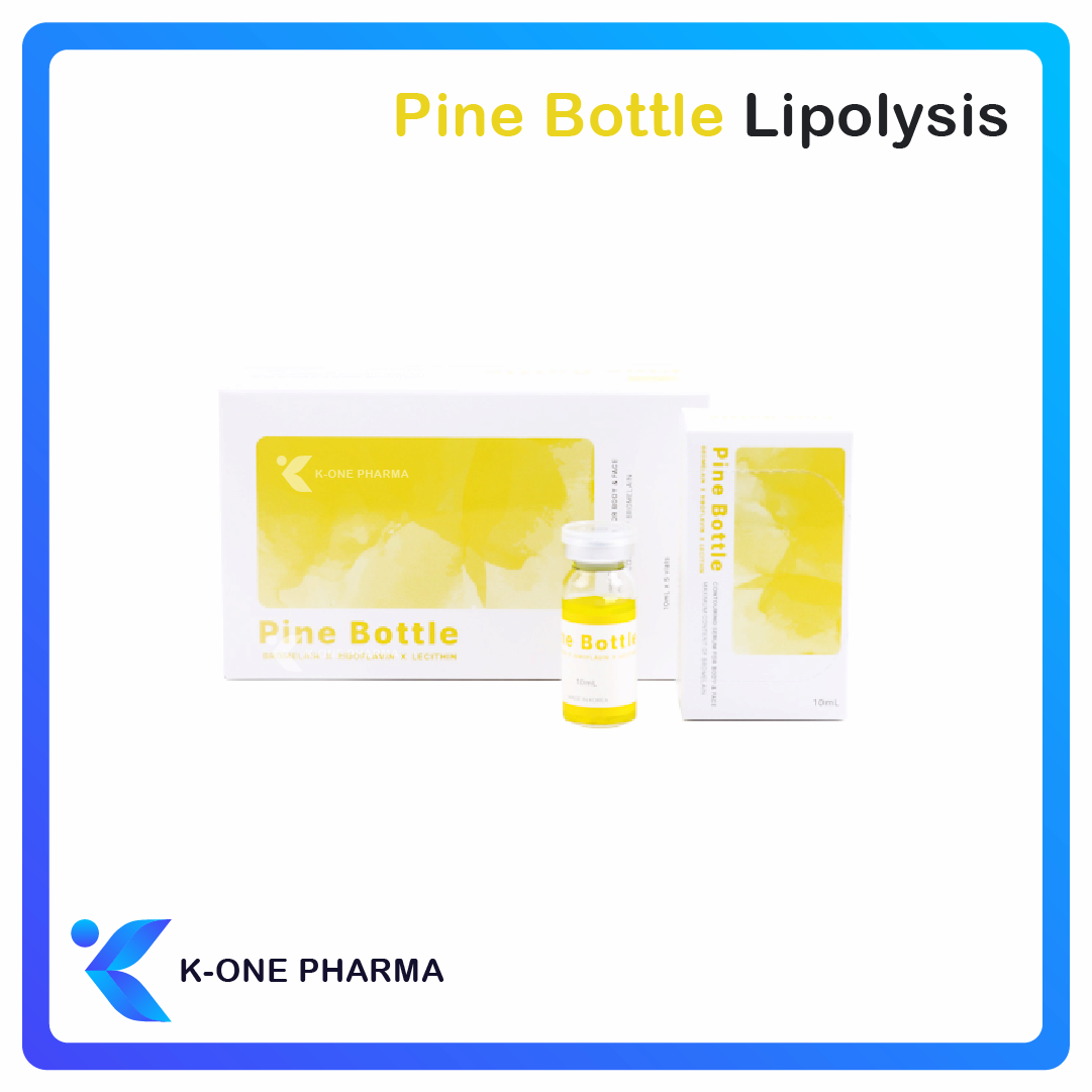 PINE BOTTLE Enhanced Skin Elasticity Youthful skin Contoured appearance Fat Dissolution