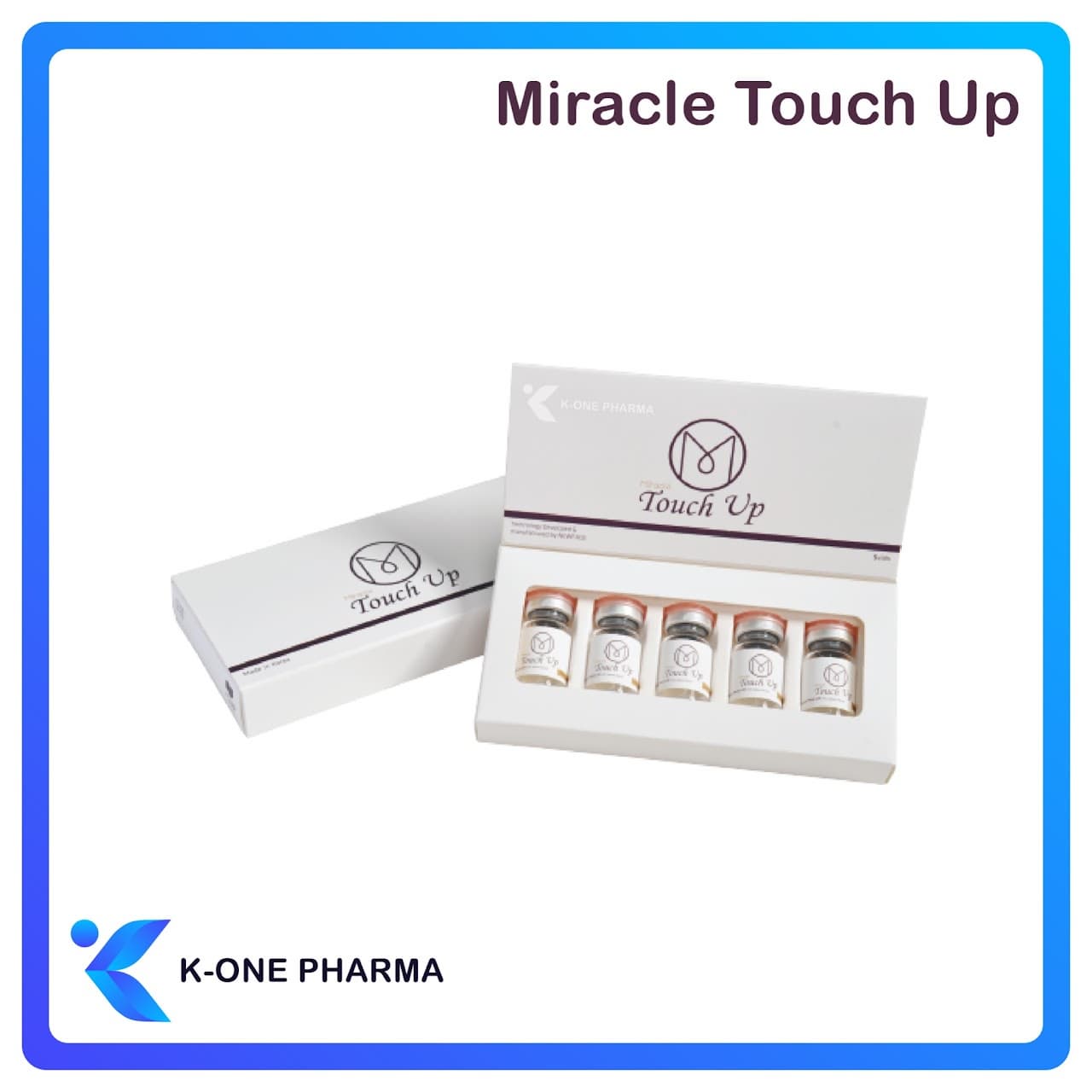 MIRACLE TOUCH UP Skin Booster Hydrating Glow Serum Etrebelle Moisture Skin Revolax Smoothing