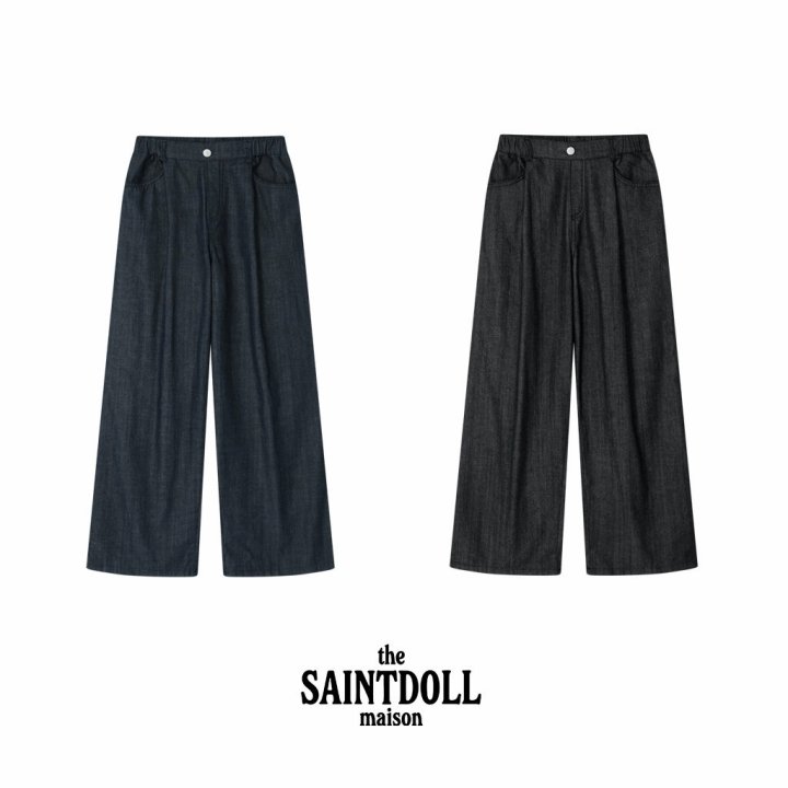 Saint Doll Children_s Roll_Up Indigo Pants