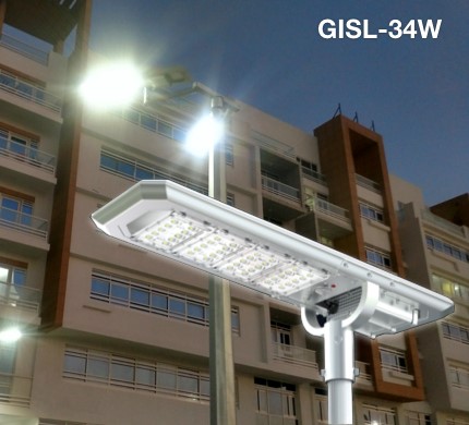 Solar LED street light _ GISL_34W