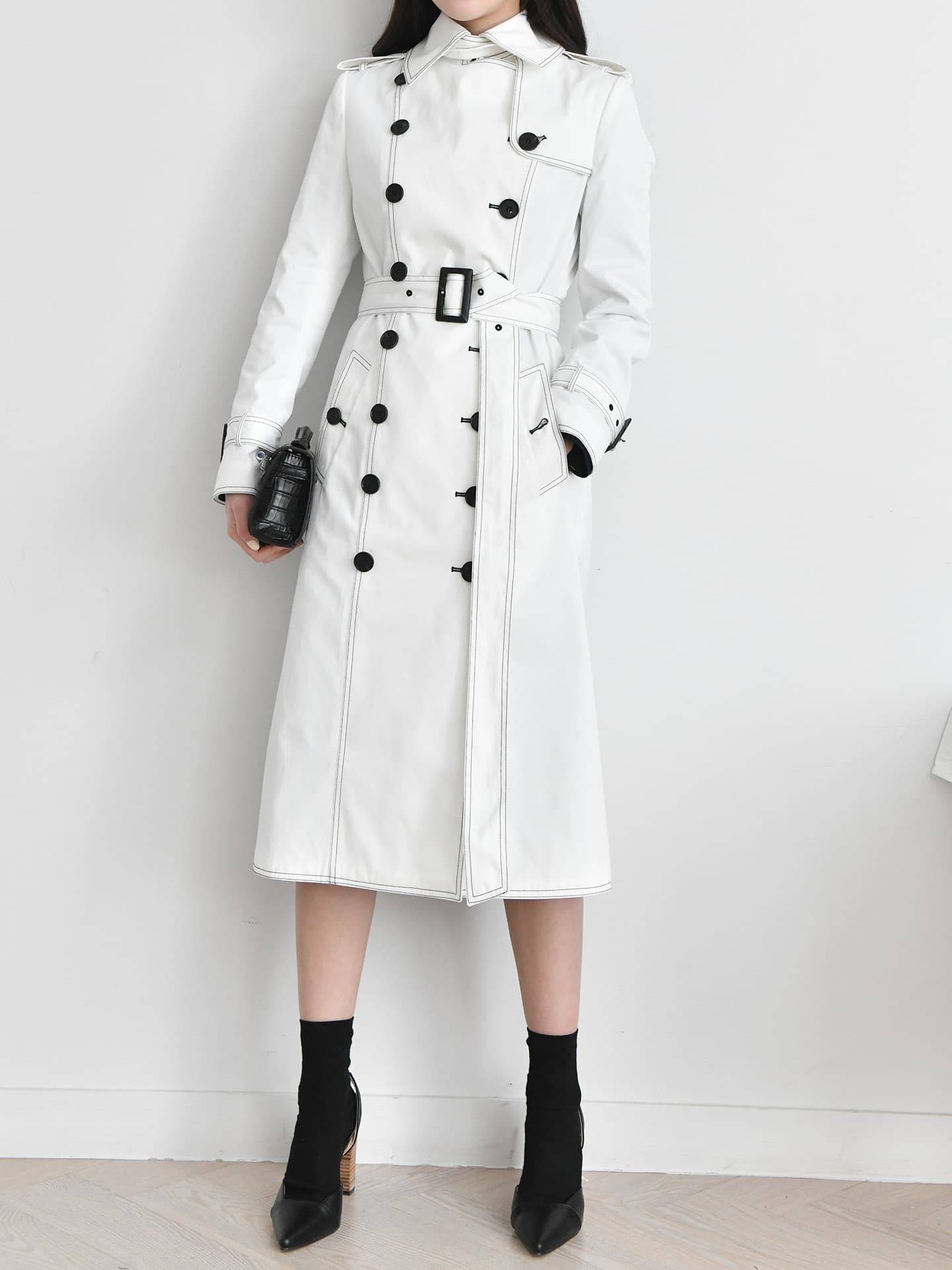 Coat_ Jacket_ Trench Coat_ Outer