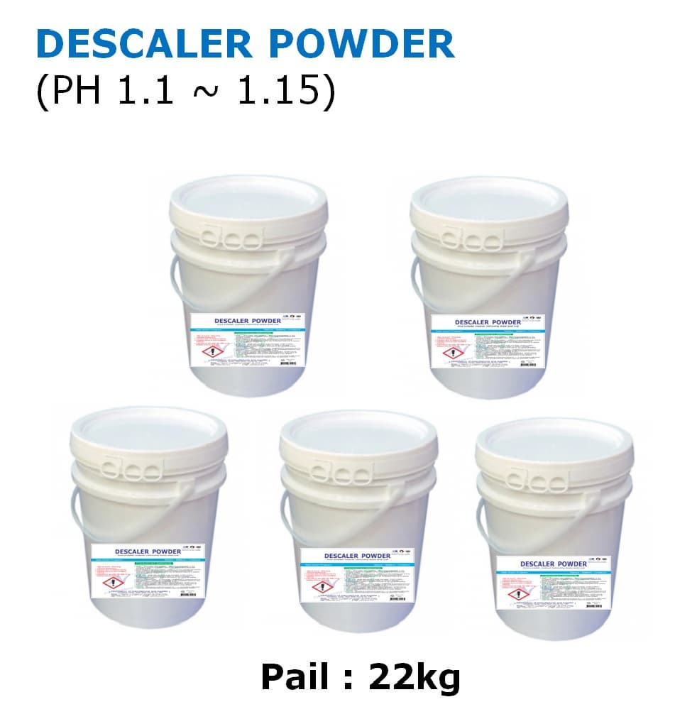Declogged Powder DESCALER POWDER Acidity powder cleaner for removing rust and | tradekorea