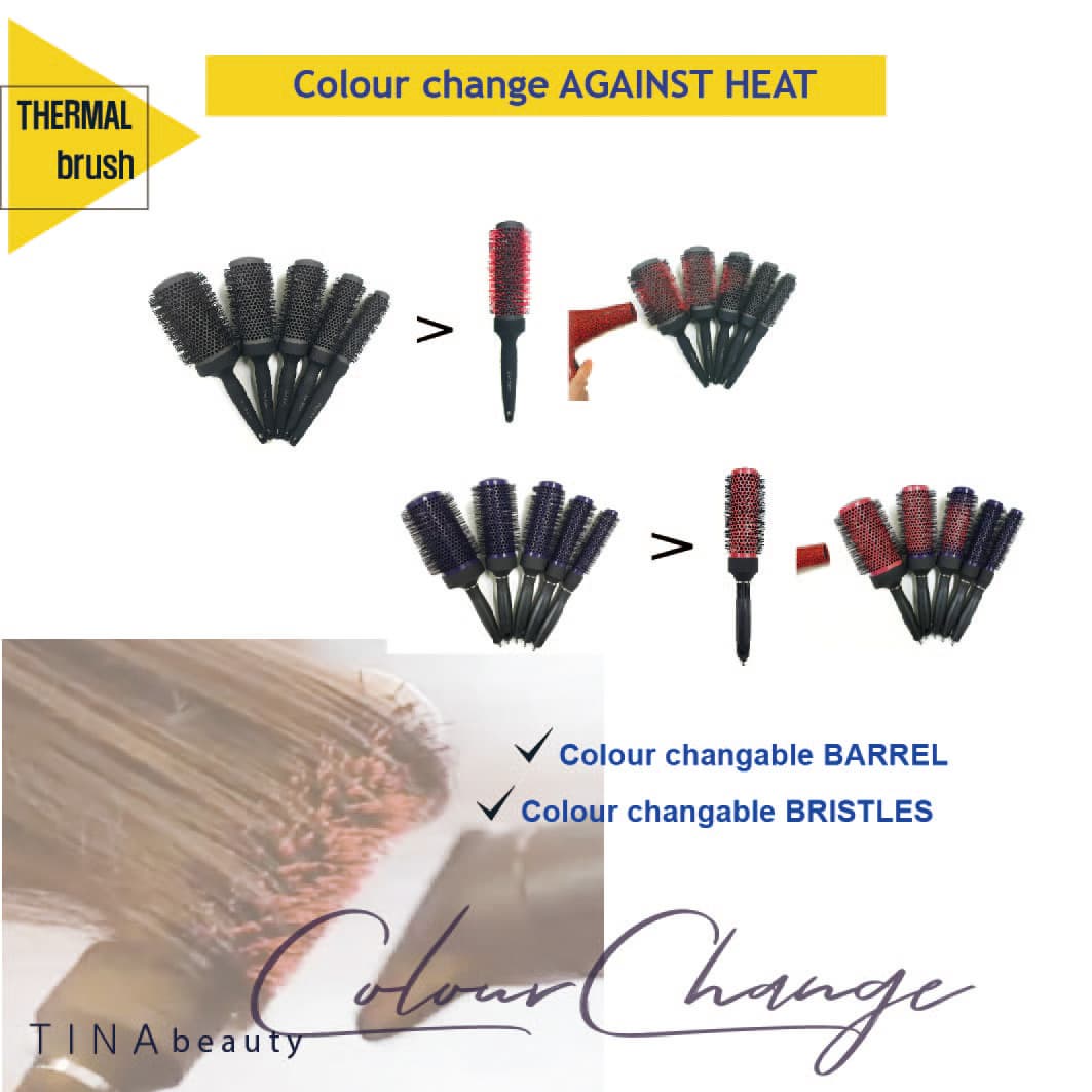 Colour changeable brush
