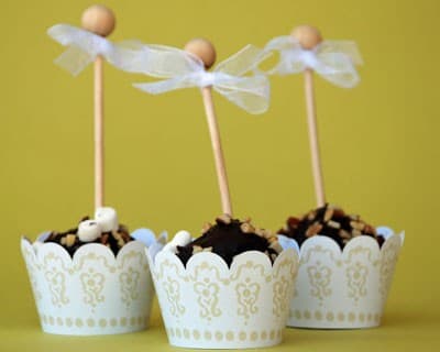 cake pop stick, cake pop paper stick, cupcake