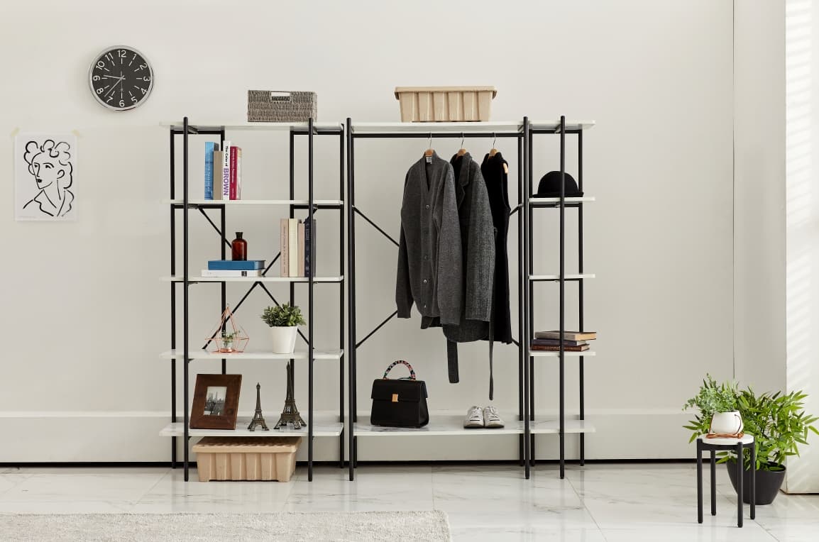 Design_Modern_ home furniture bookshelf_wardrobe for studio