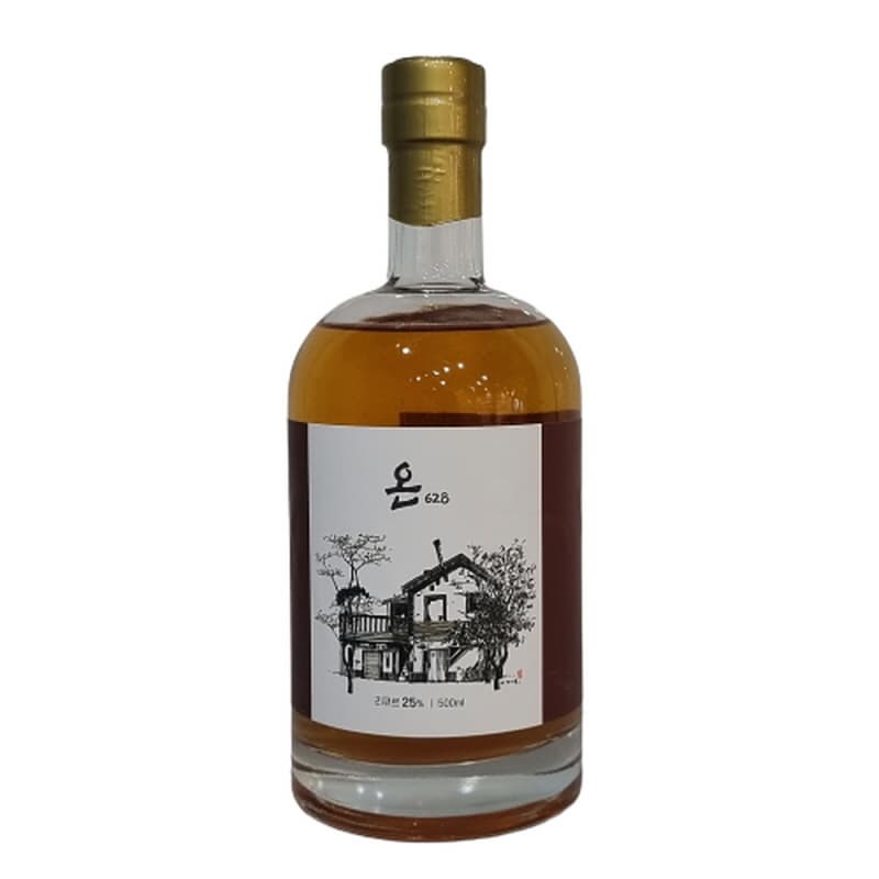ON628_ Korean traditional spirit_ 100 distilled Korean liquor_ ABV 25_