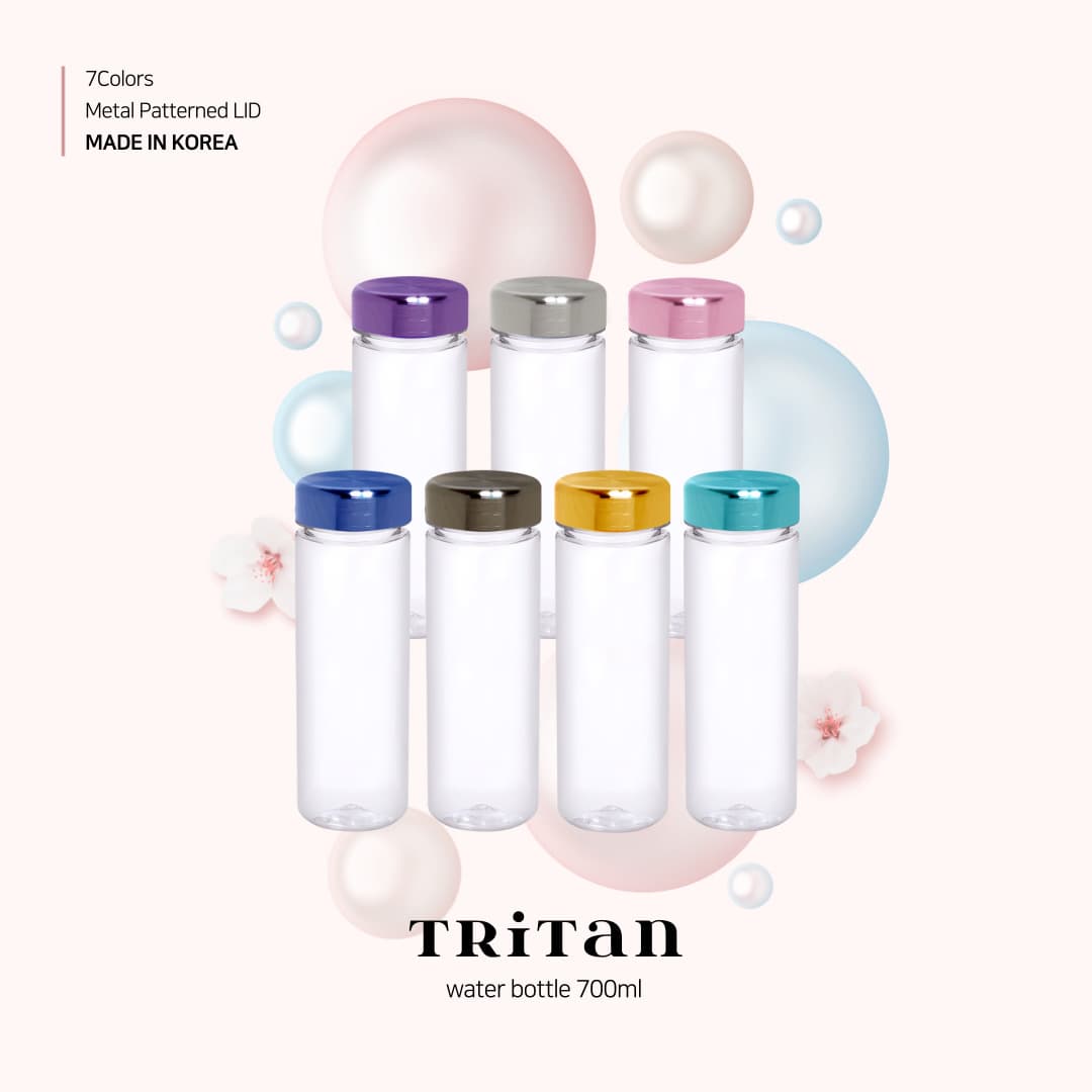 Tritan Bottle Reusable Bottle with Leak_Proof Lid 700ml 24oz Business Promotional Items