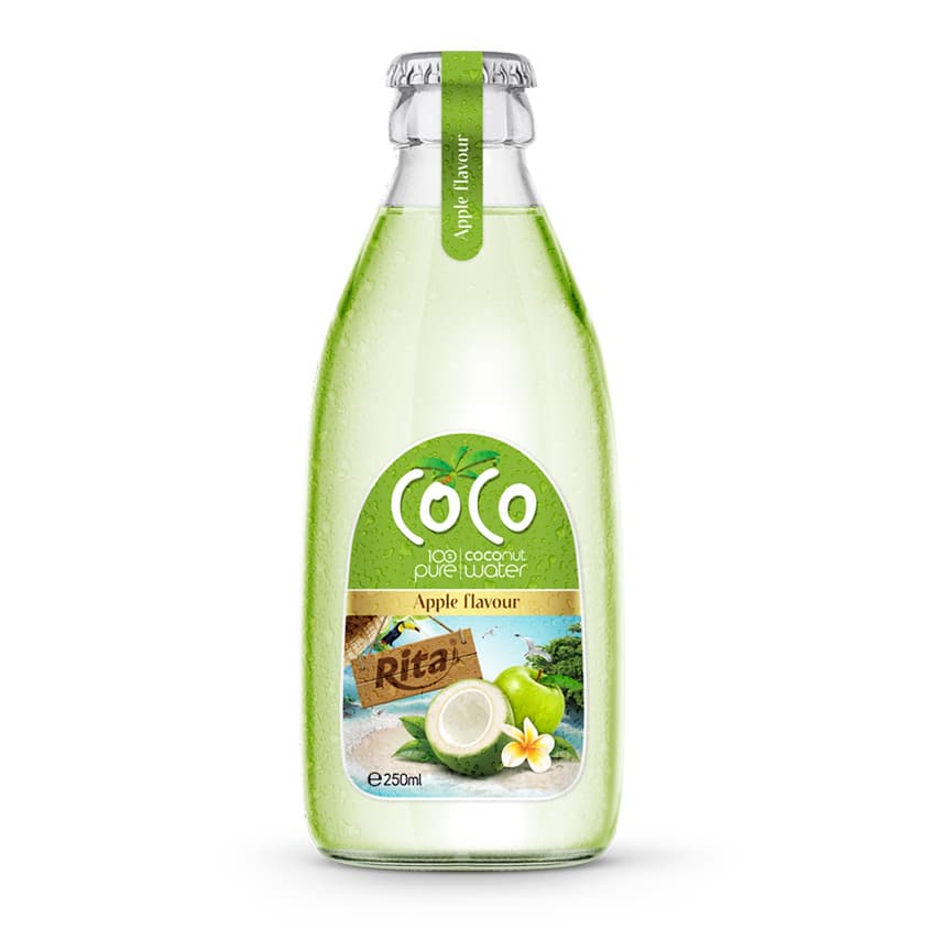 100 Pure Apple Coconut Water Refresher