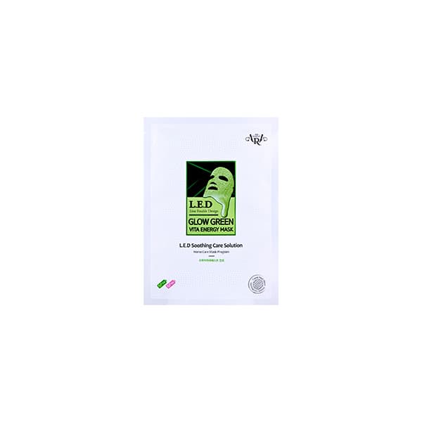 JEEARA L_E_D_Line Enable Design_ Glow Green Vita Energy Mask