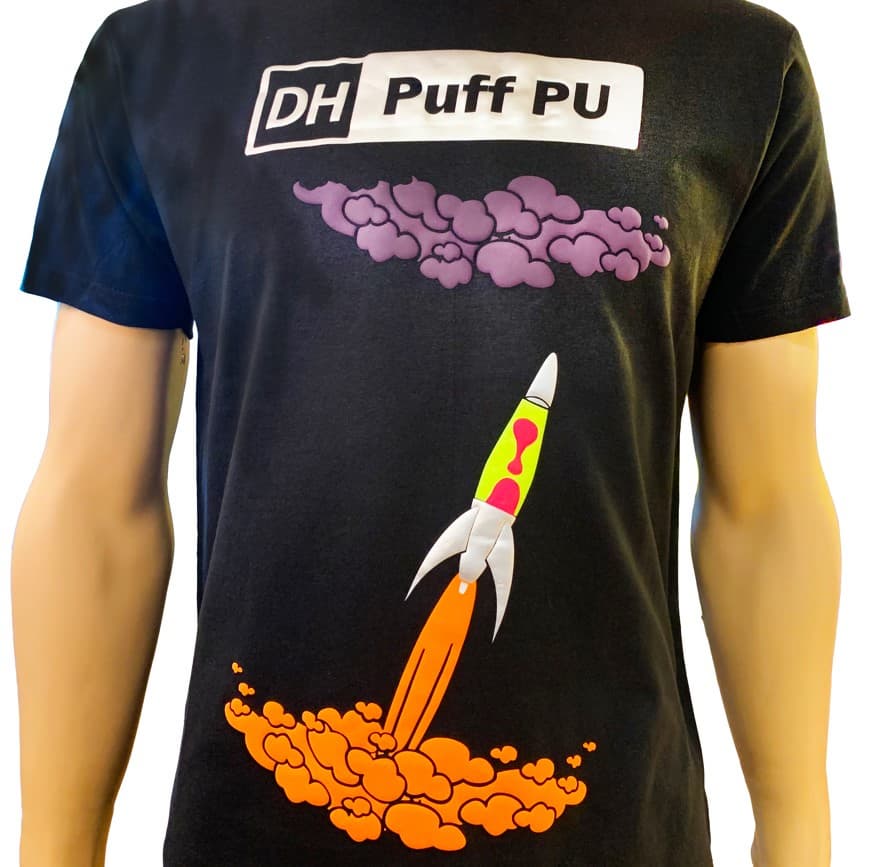 Puff PU Heat Transfer Vinyl for Garment and T_Shirt Heat Transfer Film_ Voluminous 3D effects HTV