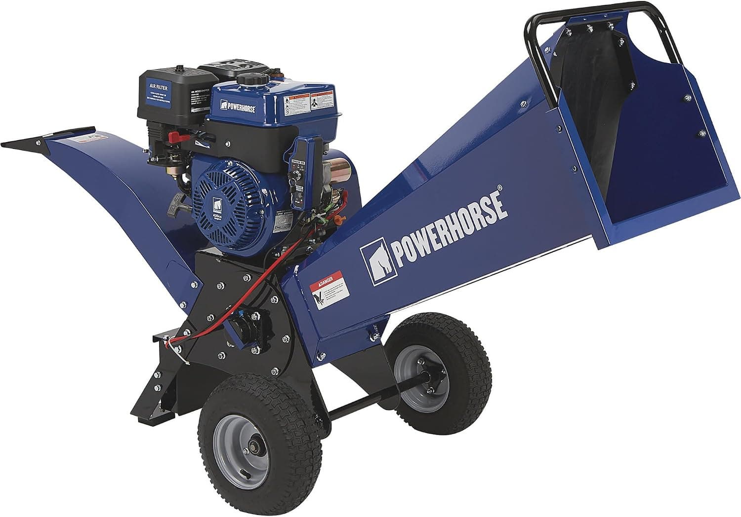 Powerhorse Rotor Wood Chipper  420cc OHV Engine Heavy outdoor use construction controlled feeding