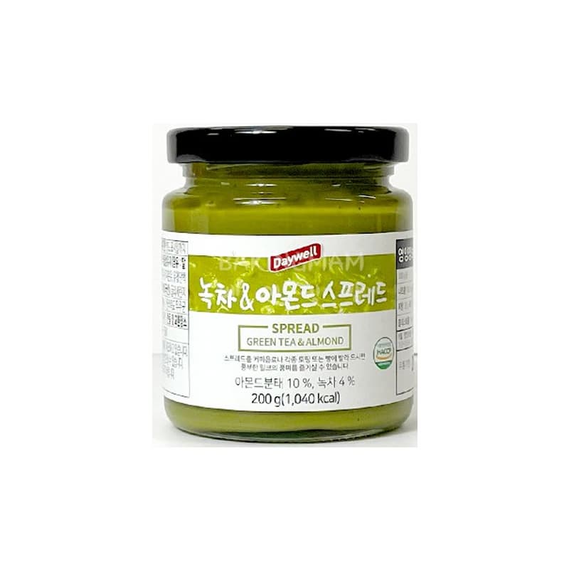 SAMKWANG FOOD Green Tea _ Almond Spread 200g