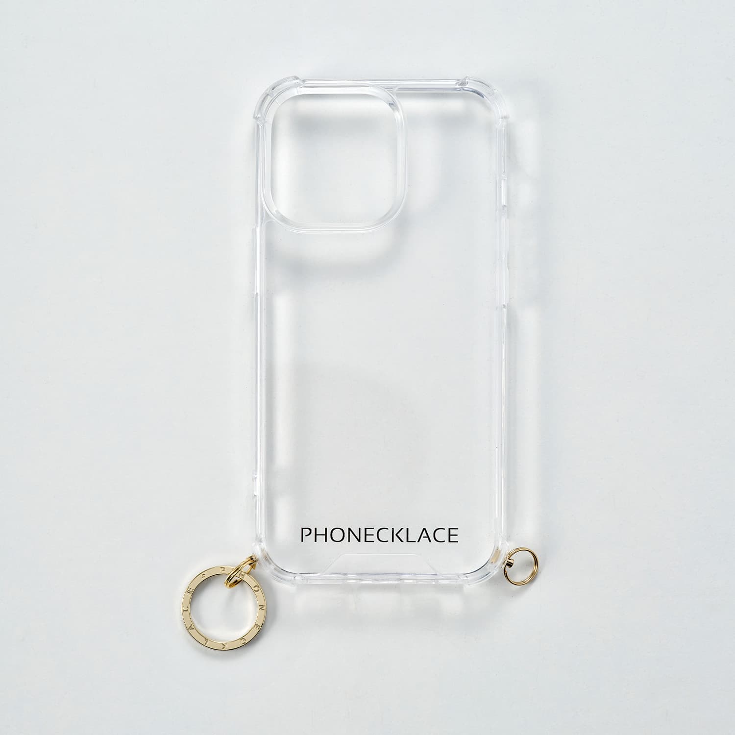 PHONECKACE  Shockproof  Bumper Phone Case  with  Inlaid metal for Safety