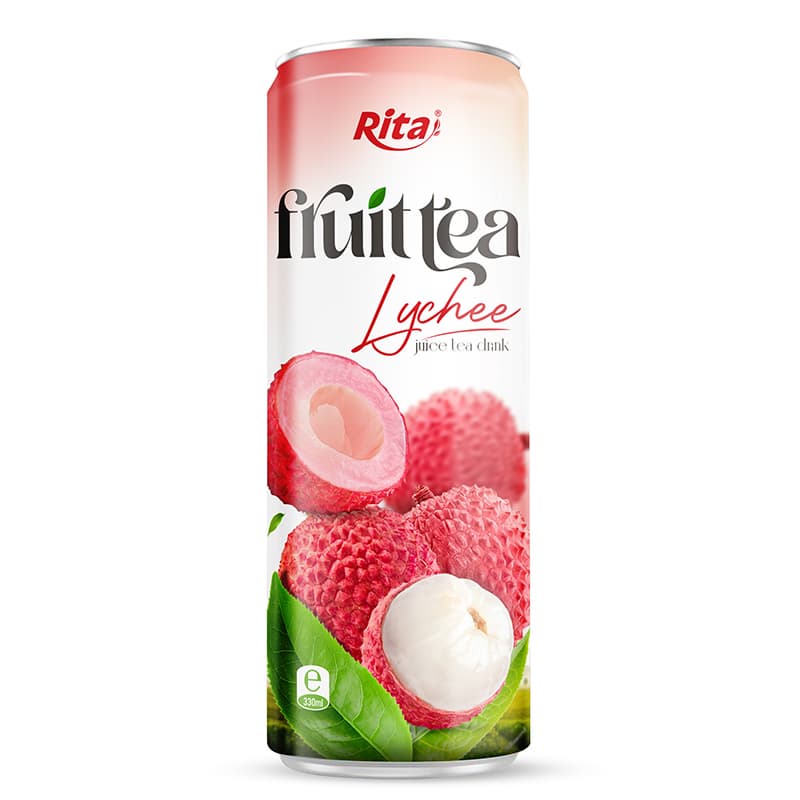 Wholesale Good Price Lychee Tea Drink 320ml Can