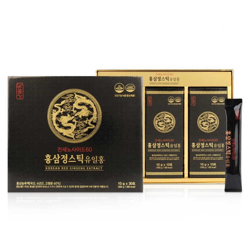 Yuilhong_6_year_old Korean red ginseng extract_ ginsenoside 60mg_ health food_ stamina