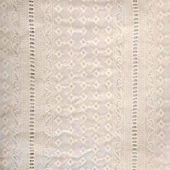 organic cotton voile embroidery lace fabric