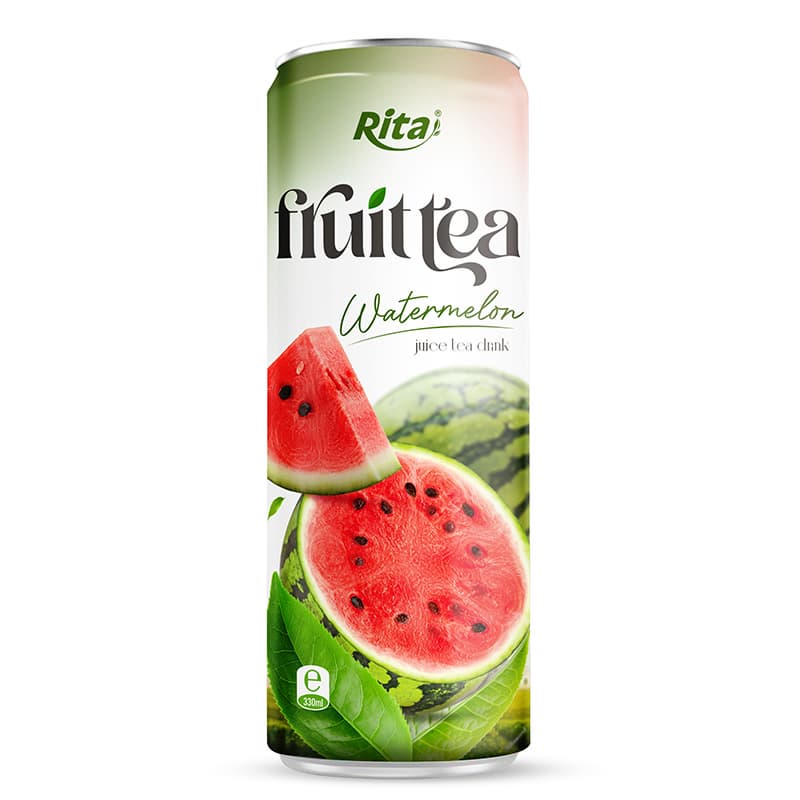 Best Quality Watermelon Tea Drink 320ml Sleek Can