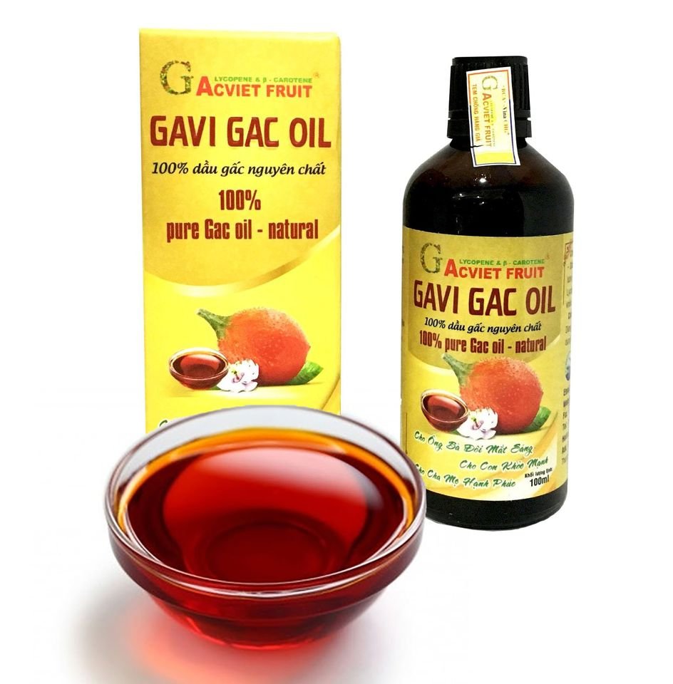 Gavi Pure Gac Oil _ Momordica Gac Fruit_Vitamin A_ E_ DHA_ Lycopene