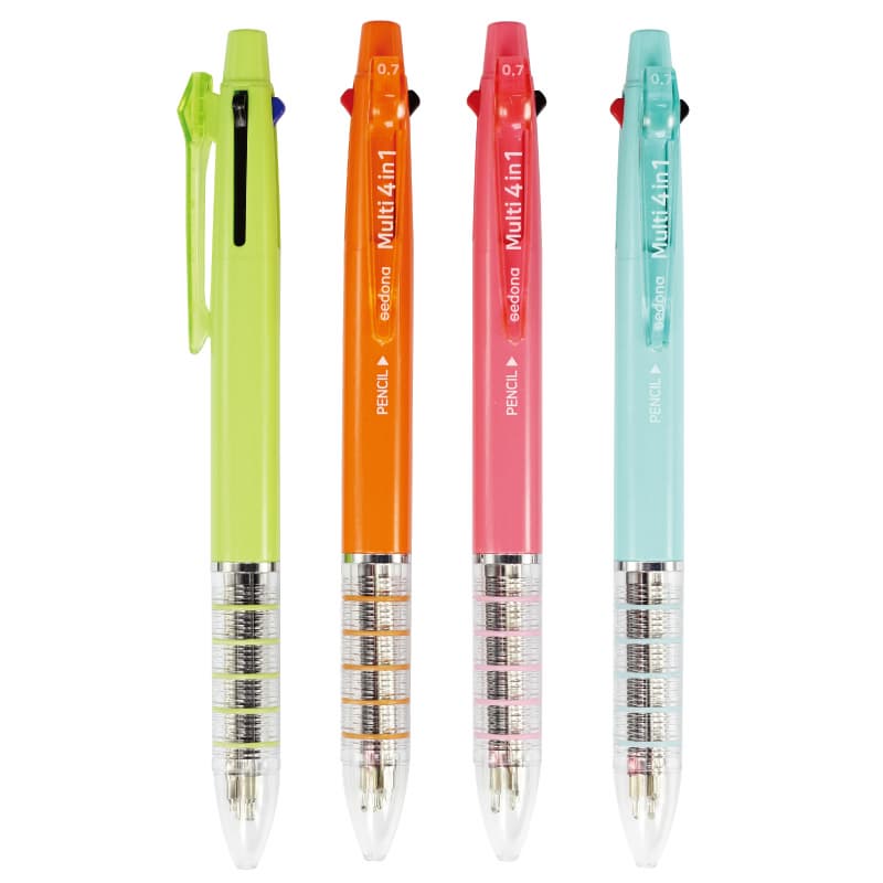 sedona Multi 4in1 Multi color ballpoint pen with mechanical pencil