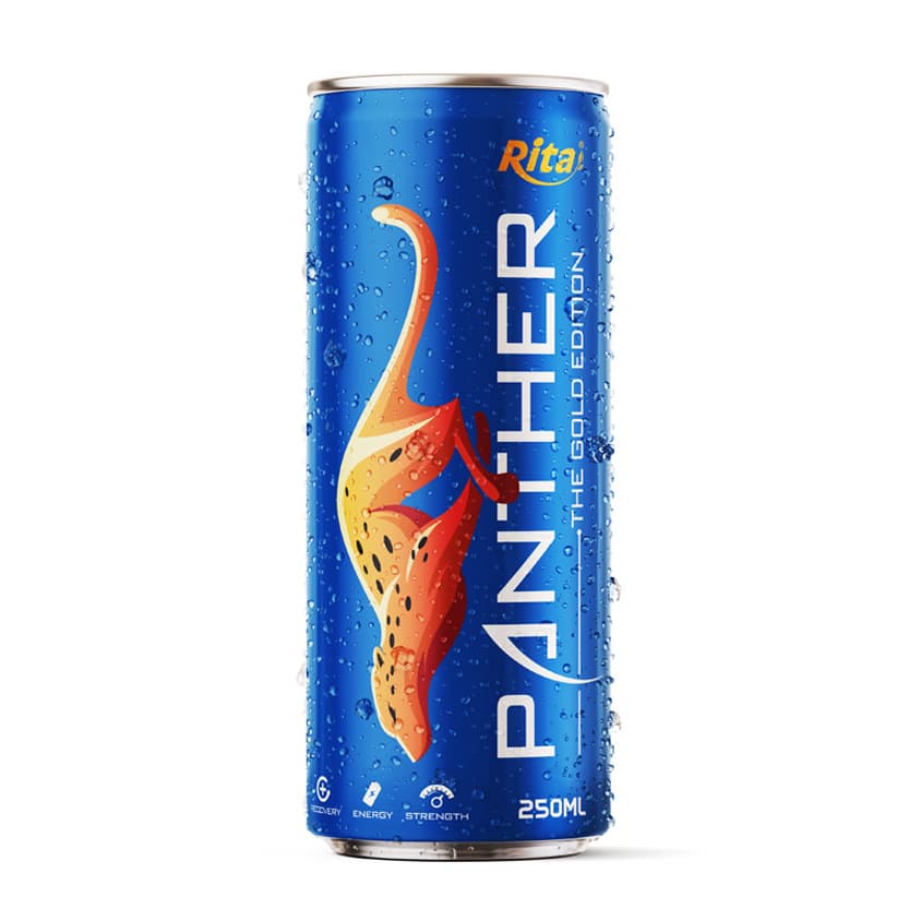 OEM Supplier Panther Energy Drink 250ml Can