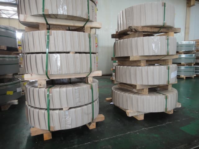 CR stainless steel coil strips CSP 301 1D BA