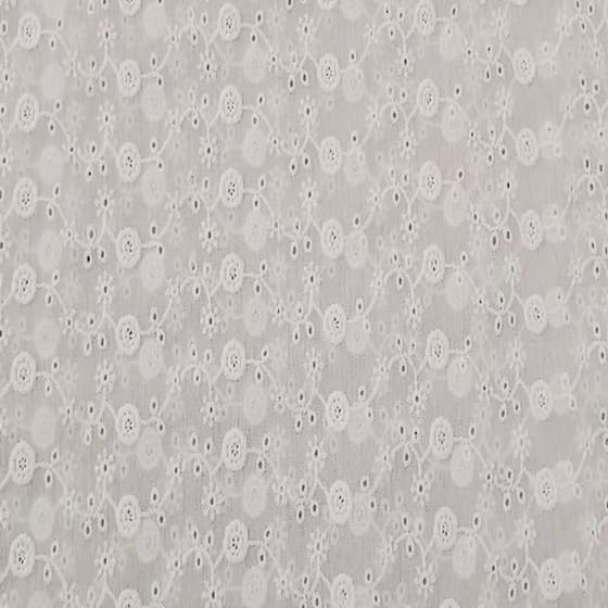 swiss voile 100_ cotton dress fabric embroidered lace