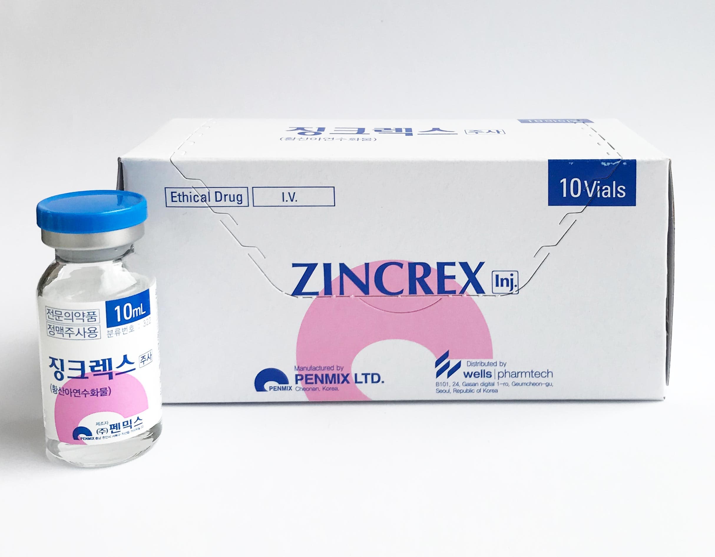 ZINC ON Made in Korea ZinC Sulfate Hydrate