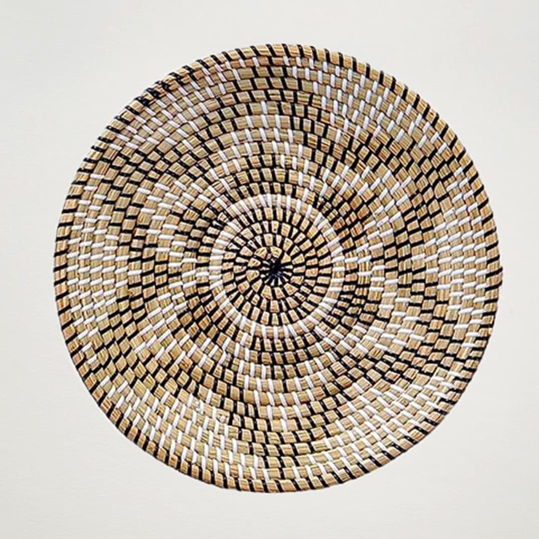 Seagrass Woven Wall Basket Wall Decoration Wall Art Made in Vietnam