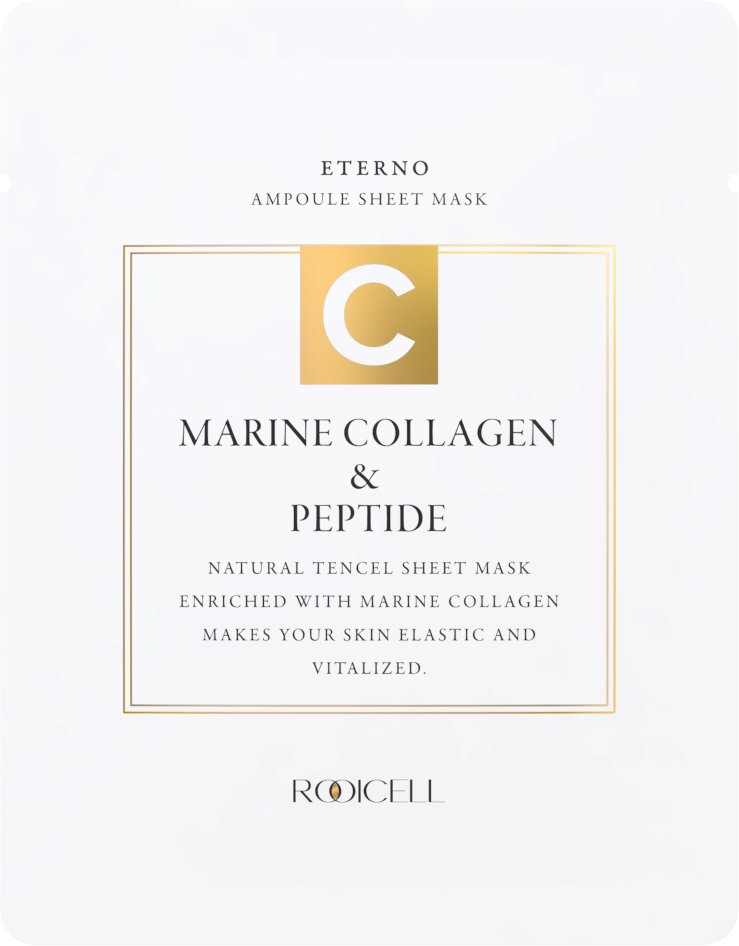 Rooicell Eterno Marine Collagen & Peptide Ampoule Mask (10ea)