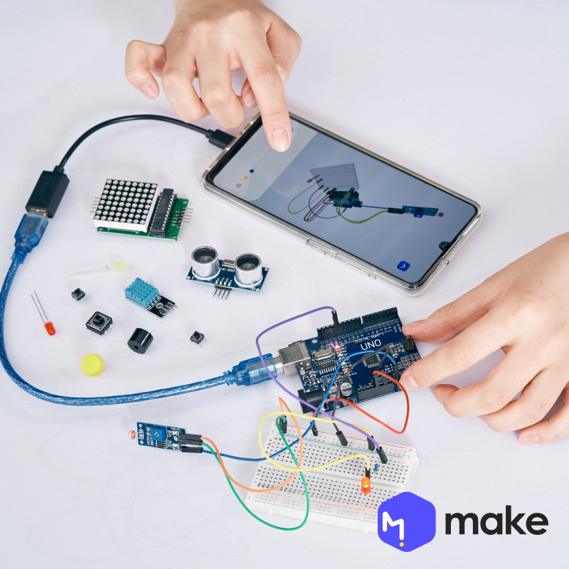 MAKE - Mobile digital-making Edu-App